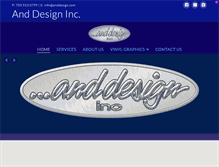 Tablet Screenshot of anddesign.com